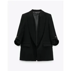 Áo blazer dài form rộng