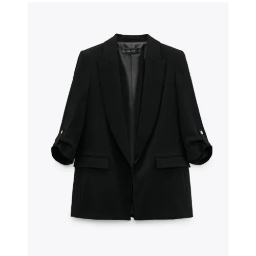 Áo blazer dài form rộng