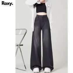 Quần jean ống rộng lưng cao